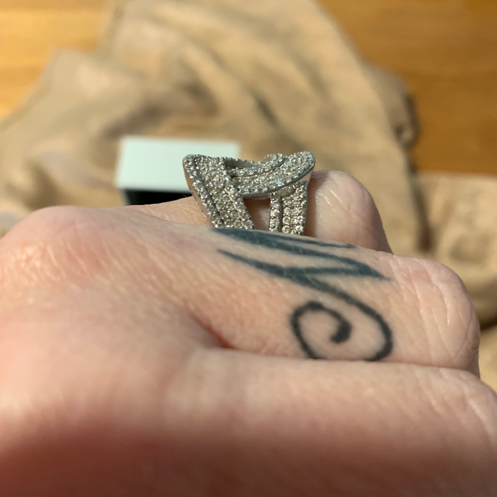CZ twist ring - Picture 5 of 5